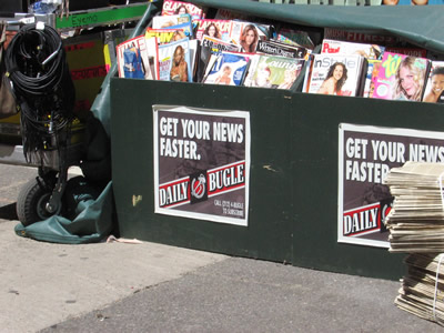 Newstand Daily Bugle